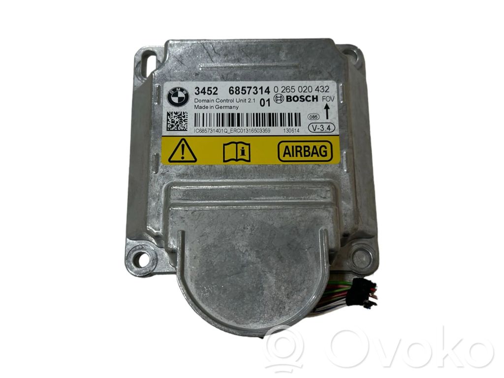 BMW 5 F10 F11 Centralina/modulo airbag 