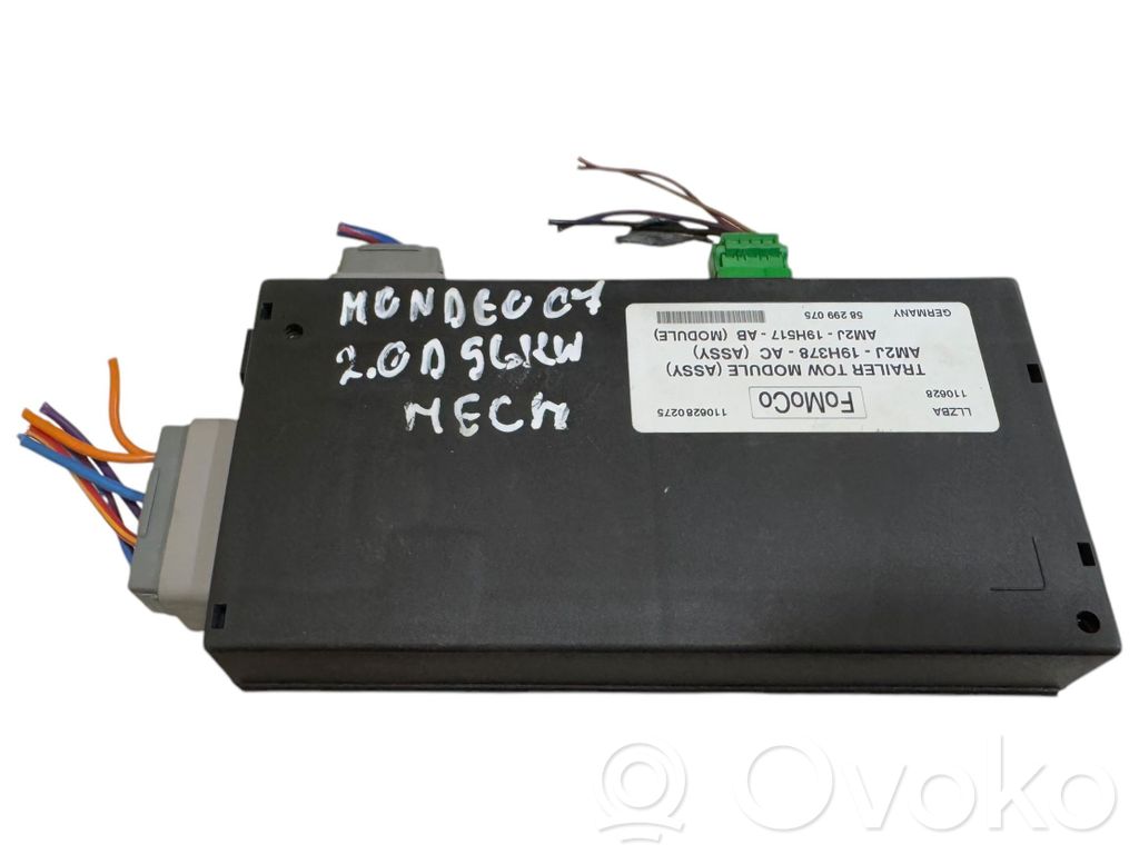 Ford S-MAX Unitate/modul de comandă remorcă cu bară de tractare 