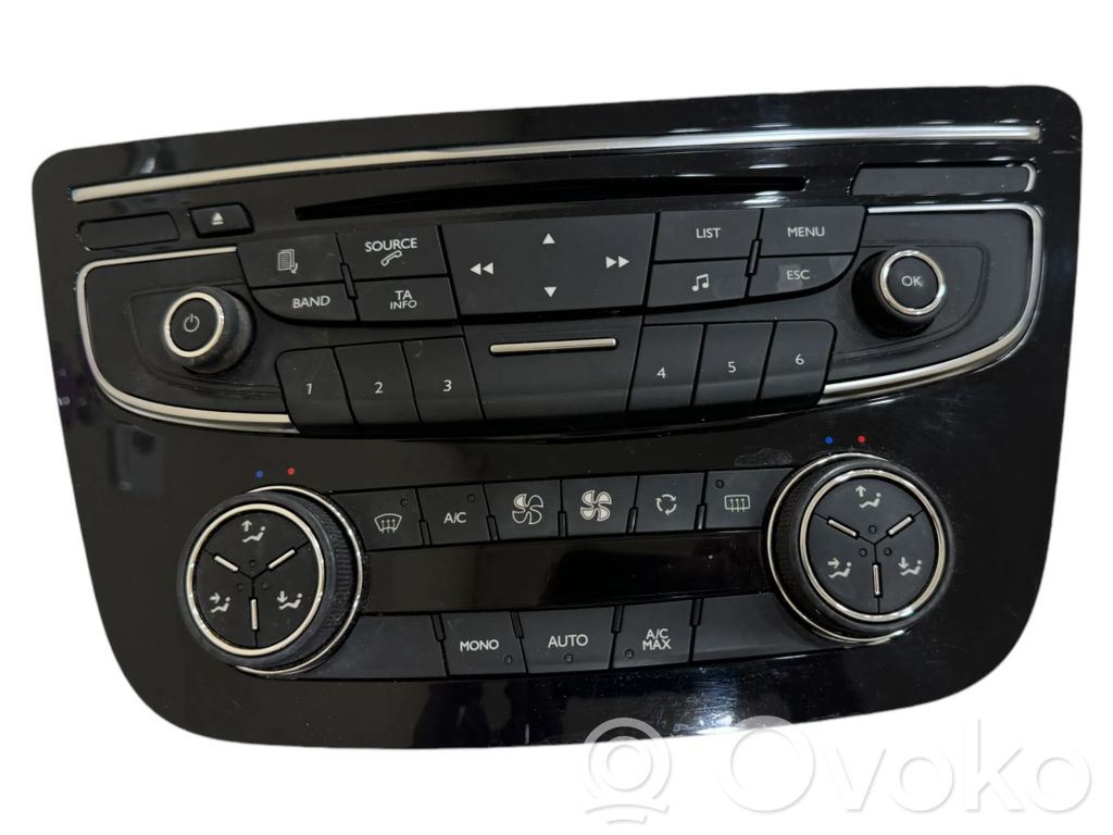 Peugeot 508 Climate control unit 