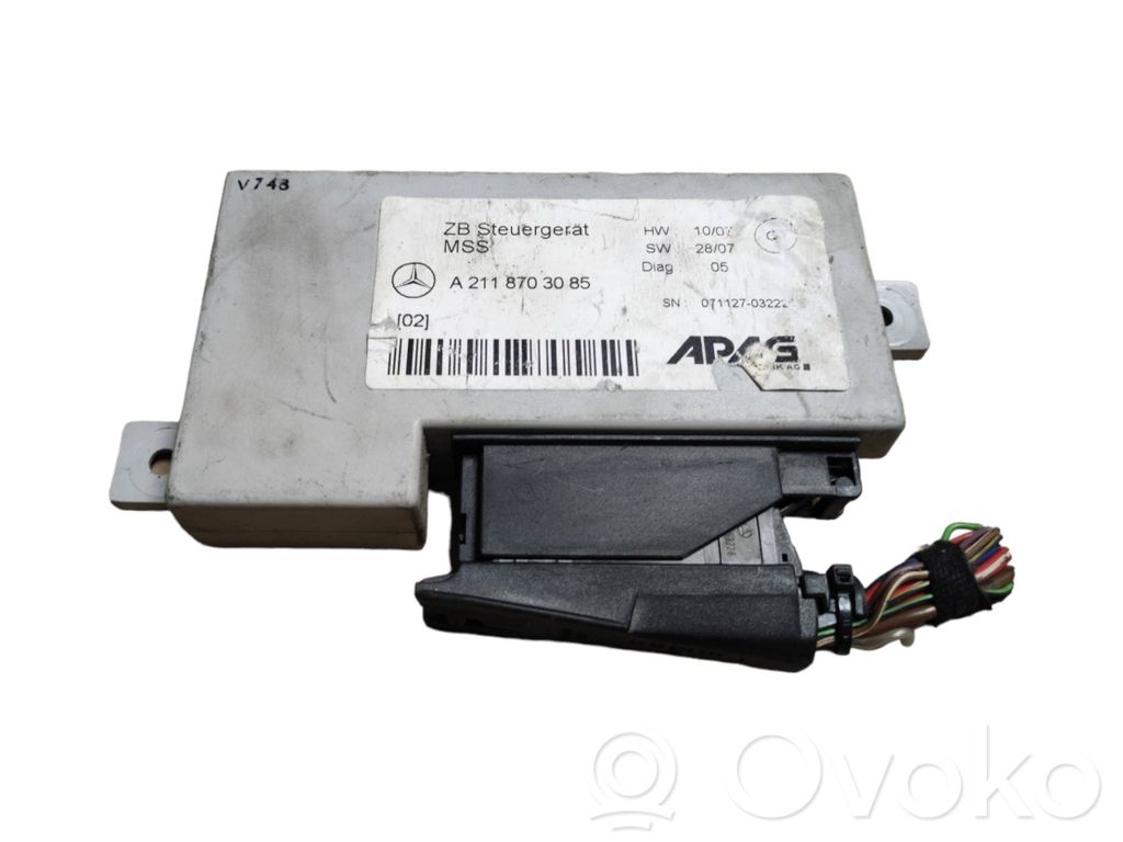 Mercedes-Benz E W211 Other control units/modules 