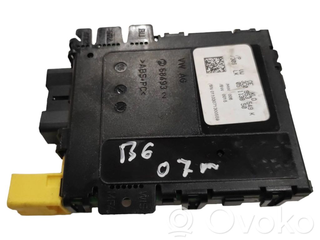 Volkswagen PASSAT B6 Steering angle sensor 
