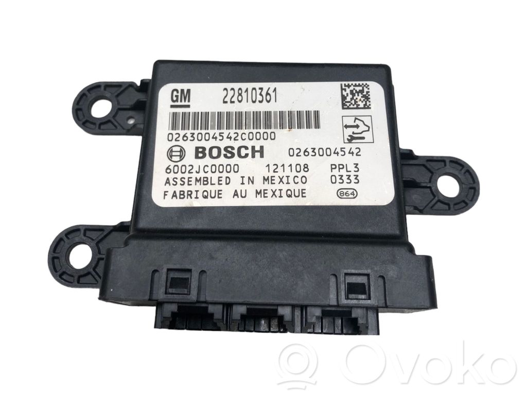 Opel Astra J Other control units/modules 