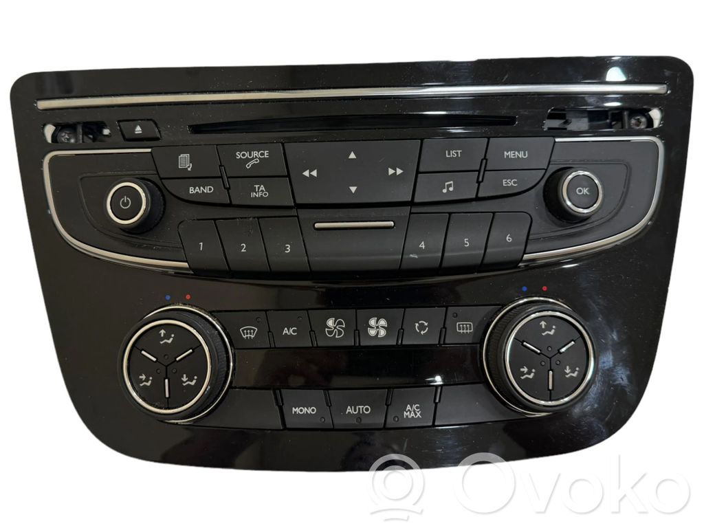 Peugeot 508 Climate control unit 