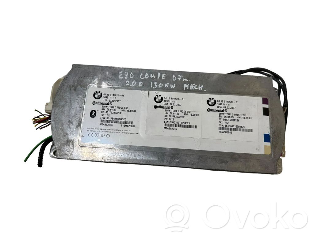 BMW 3 E90 E91 Bluetooth modulis 