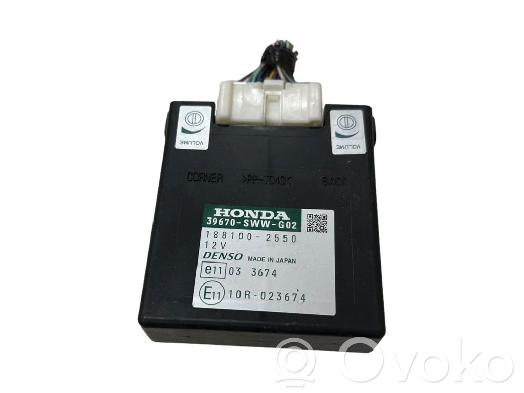 Honda CR-V Pysäköintitutkan (PCD) ohjainlaite/moduuli 
