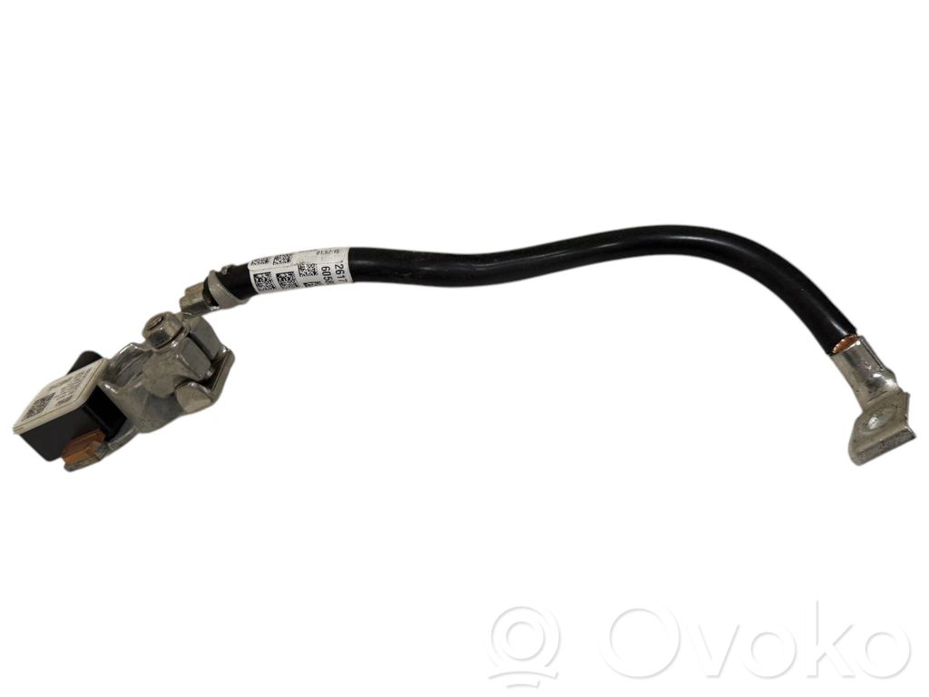 BMW 5 G30 G31 G38 Minus / Klema / Przewód akumulatora 