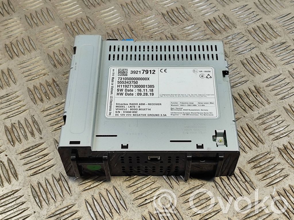 Opel Astra K Radio / CD/DVD atskaņotājs / navigācija 