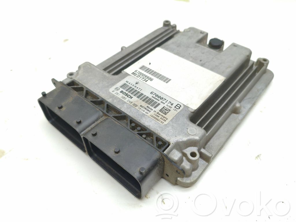 Maserati Ghibli Engine control unit/module 