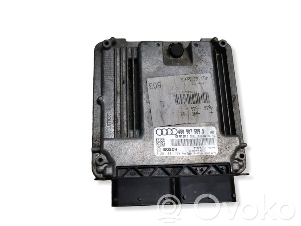 Audi A6 C7 Engine control unit/module 