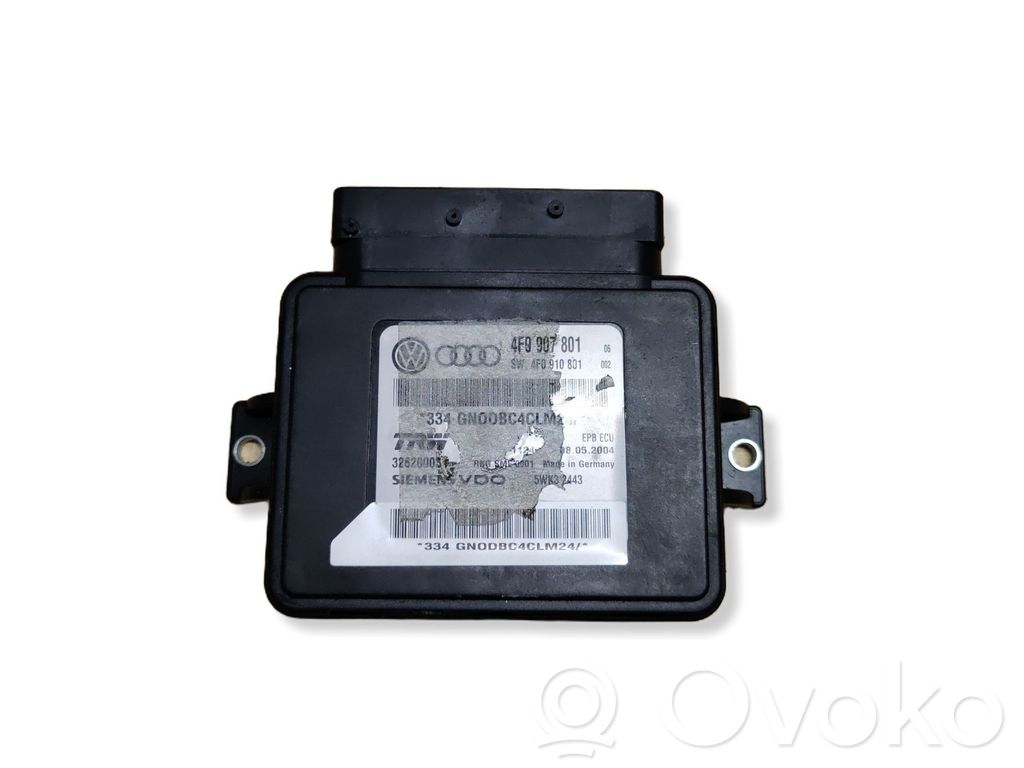 Audi A6 S6 C6 4F Hand brake control module 