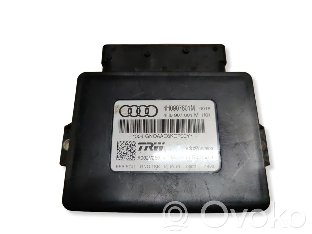 Audi A8 S8 D4 4H Hand brake control module 