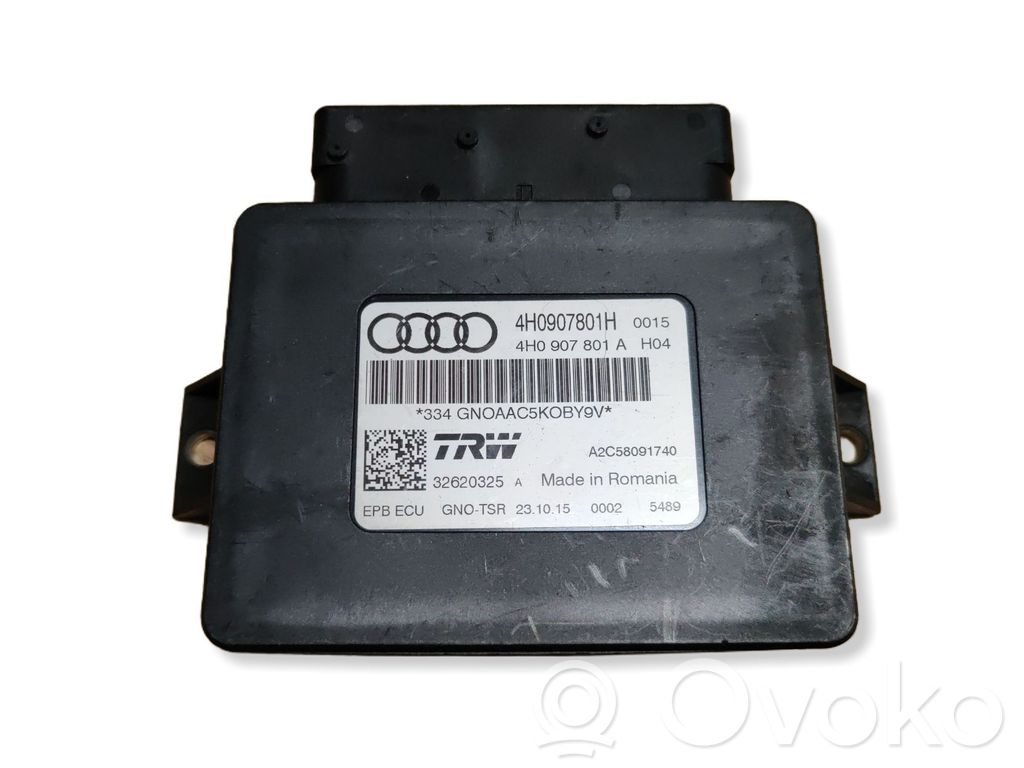 Audi A8 S8 D4 4H Hand brake control module 