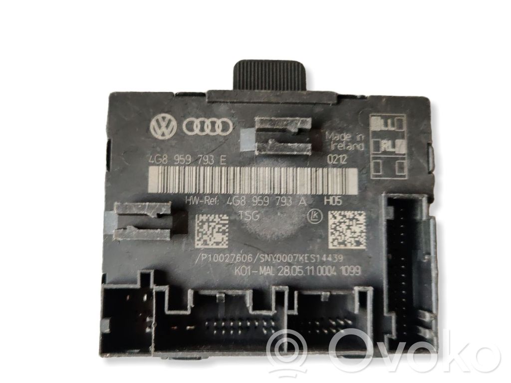 Audi A6 C7 Door control unit/module 