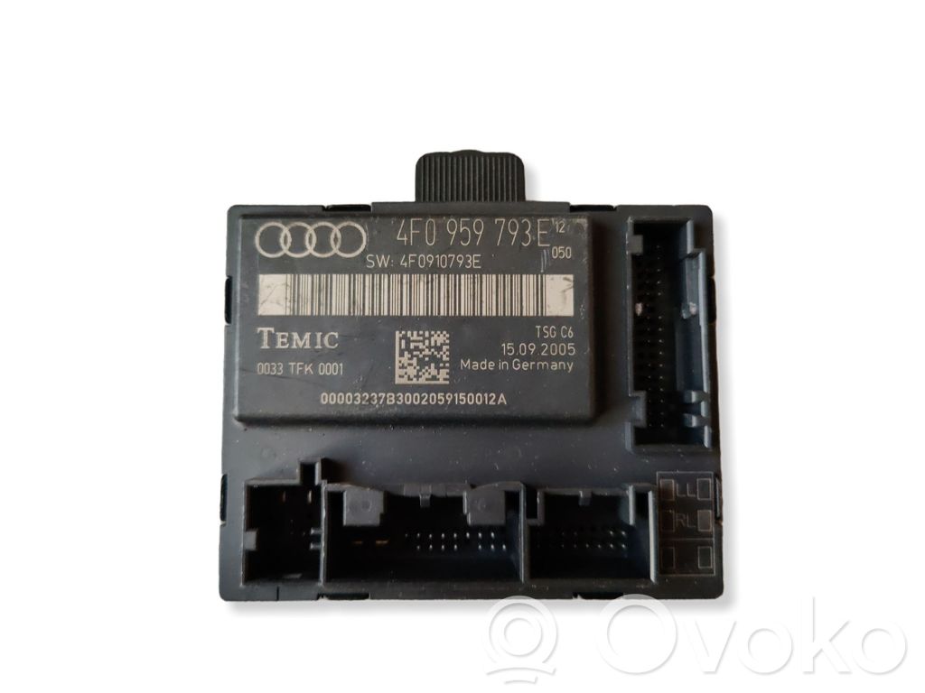 Unidad de control/módulo de la puerta   4F0959793E,4F0910793E