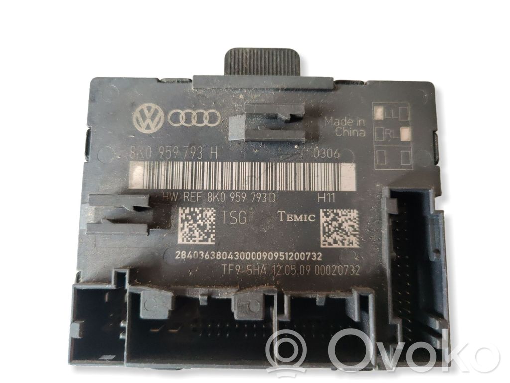 Audi A4 S4 B8 8K Door control unit/module 