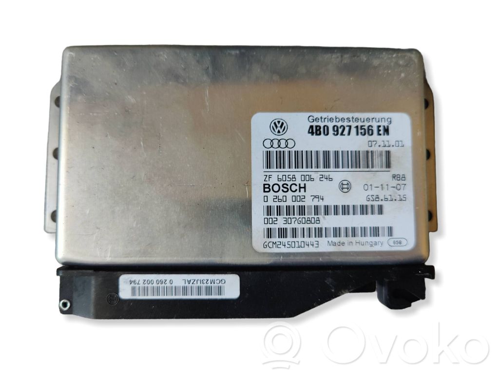Audi A6 S6 C5 4B Gearbox control unit/module 