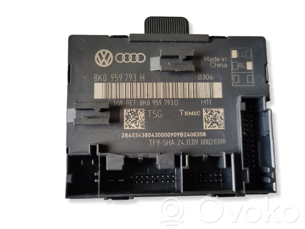 Audi A4 S4 B8 8K Door control unit/module 