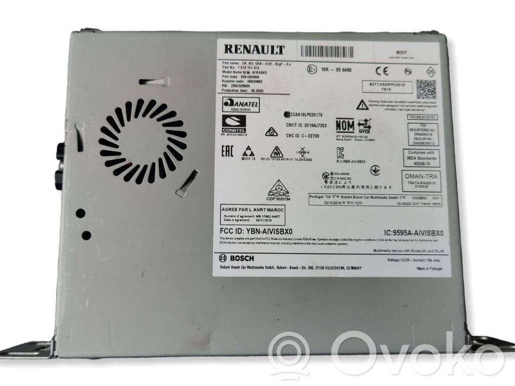 Panel / Radioodtwarzacz CD/DVD/GPS   10R058460