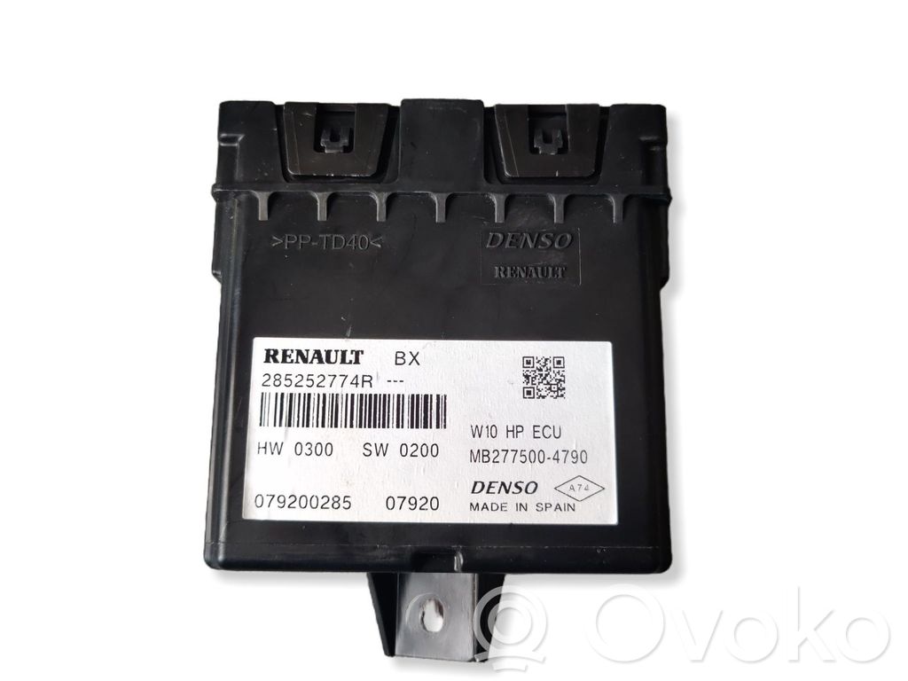 Renault Zoe Other control units/modules 