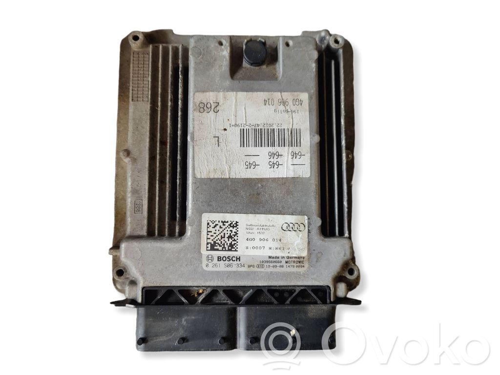 Audi A7 S7 4G Engine control unit/module 