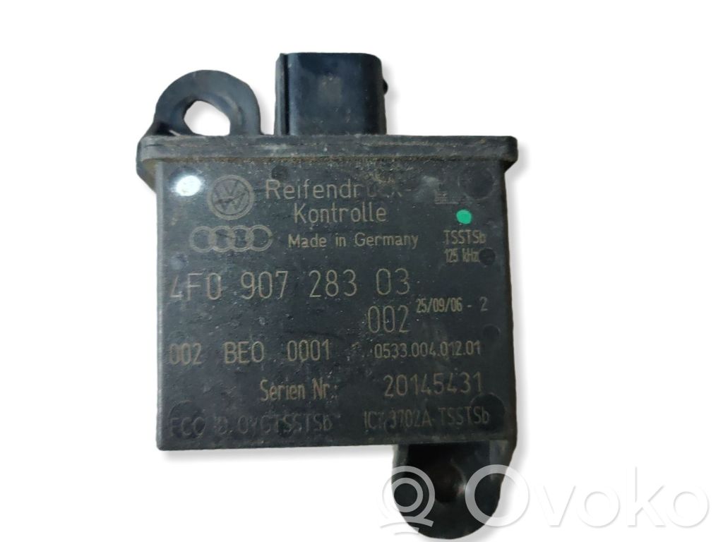 Audi A6 S6 C6 4F Capteur de pression des pneus 