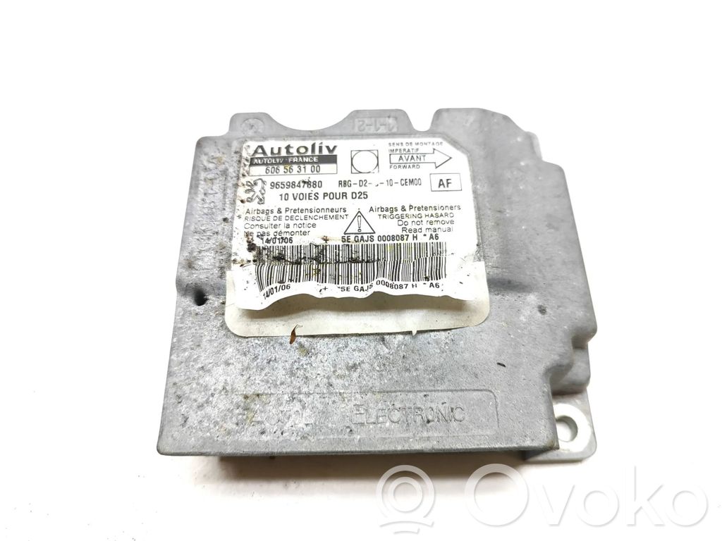 Peugeot 407 Airbag control unit/module 