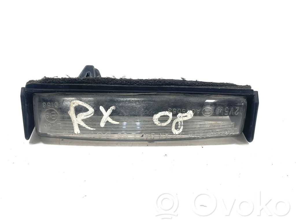 Lexus RX 330 - 350 - 400H Number plate light 