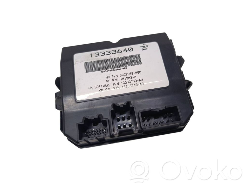 Opel Insignia A Tailgate/trunk control unit/module 