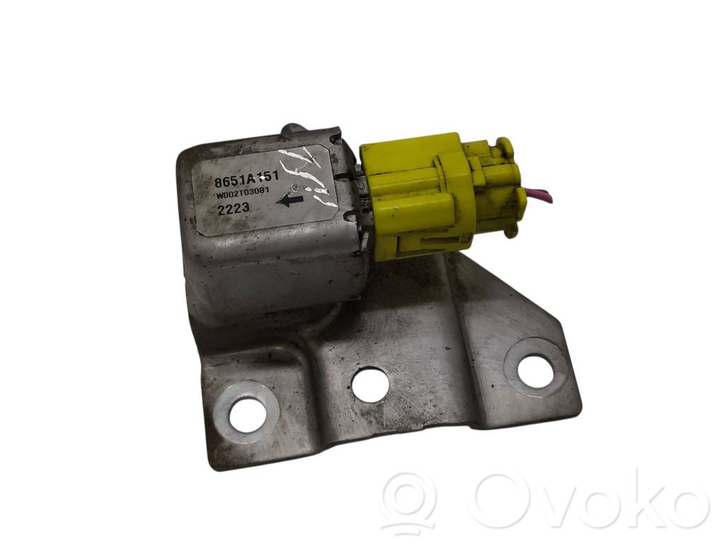 Peugeot iOn Airbag deployment crash/impact sensor 