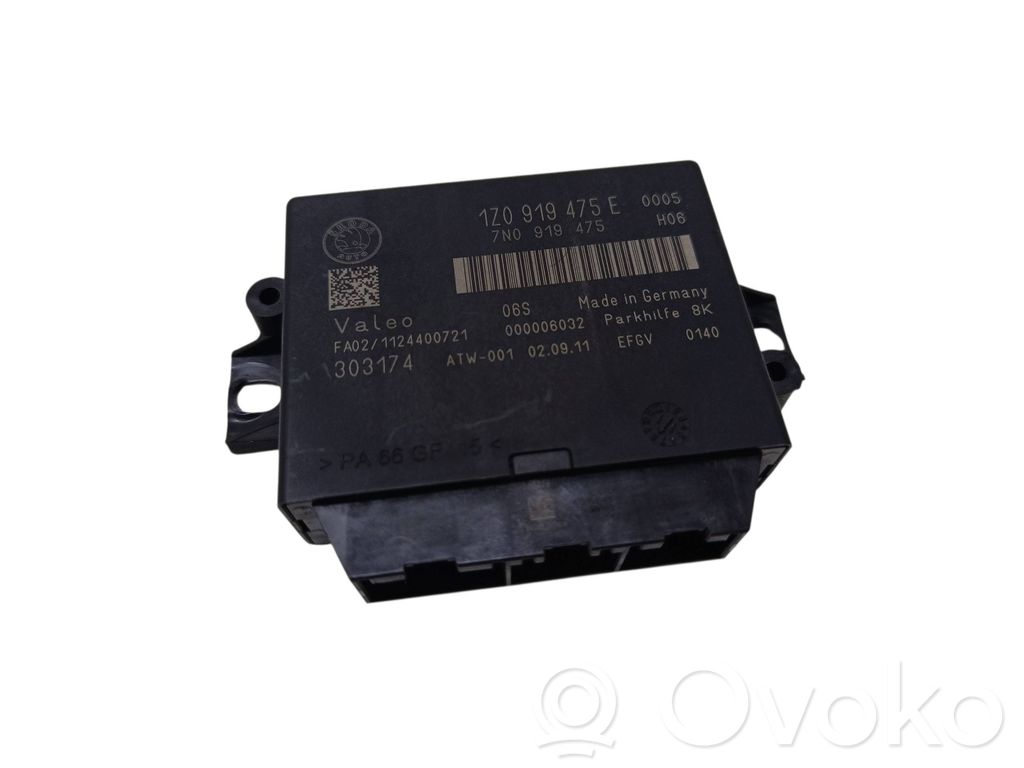 Skoda Octavia Mk2 (1Z) Parking PDC control unit/module 