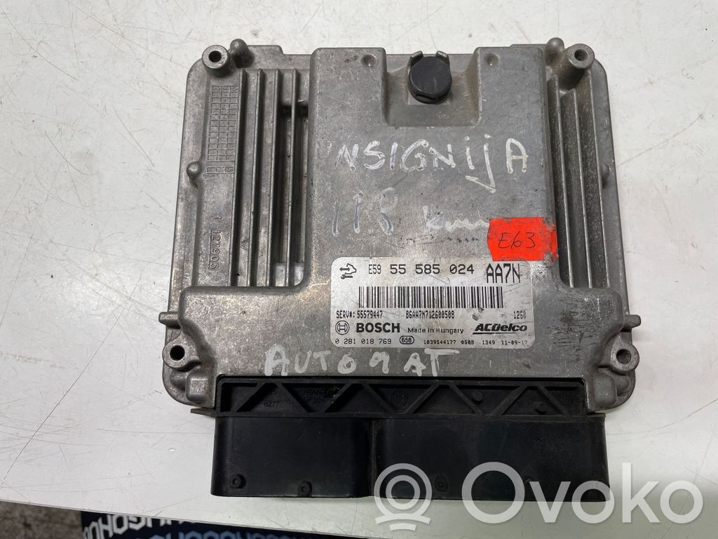 Opel Insignia A Engine control unit/module 