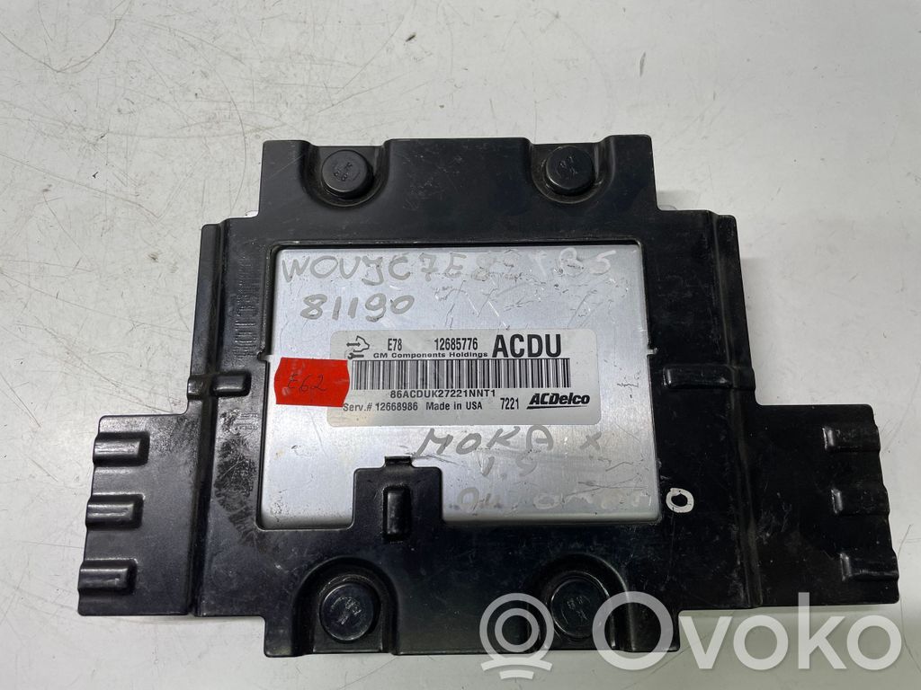 Opel Mokka X Engine control unit/module 