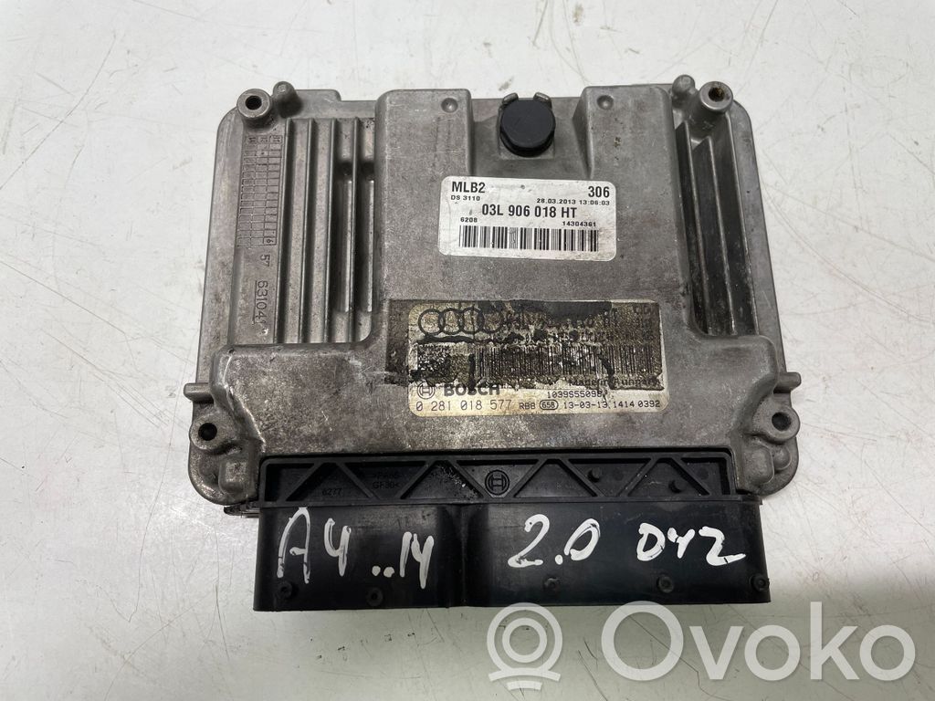 Audi A4 S4 B8 8K Engine control unit/module 