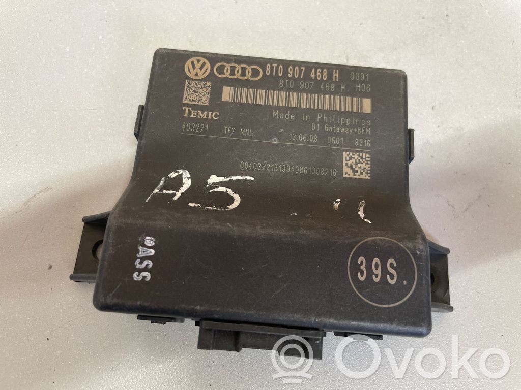 Audi A5 Sportback 8TA Other control units/modules 