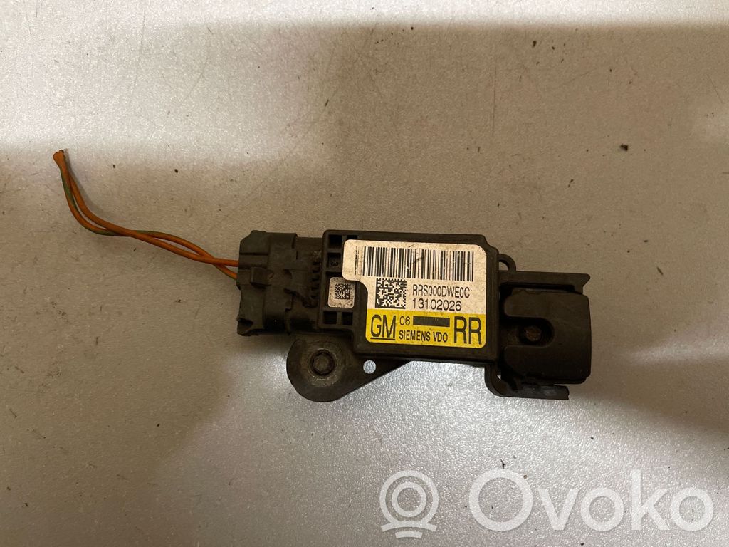 Opel Vectra C Airbagsensor Crashsensor Drucksensor 