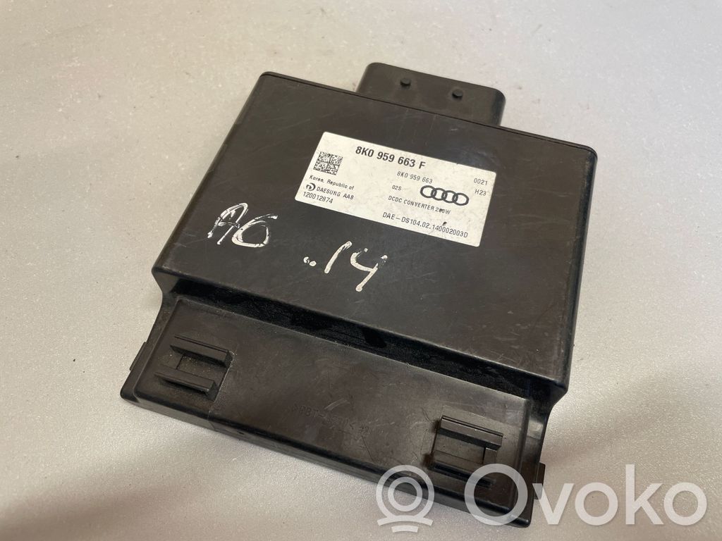 Audi A6 S6 C7 4G Other control units/modules 