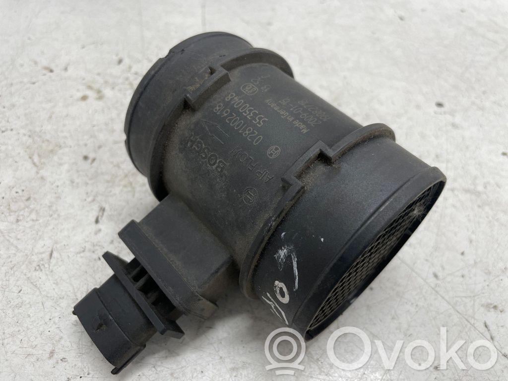 Opel Corsa D Mass air flow meter 