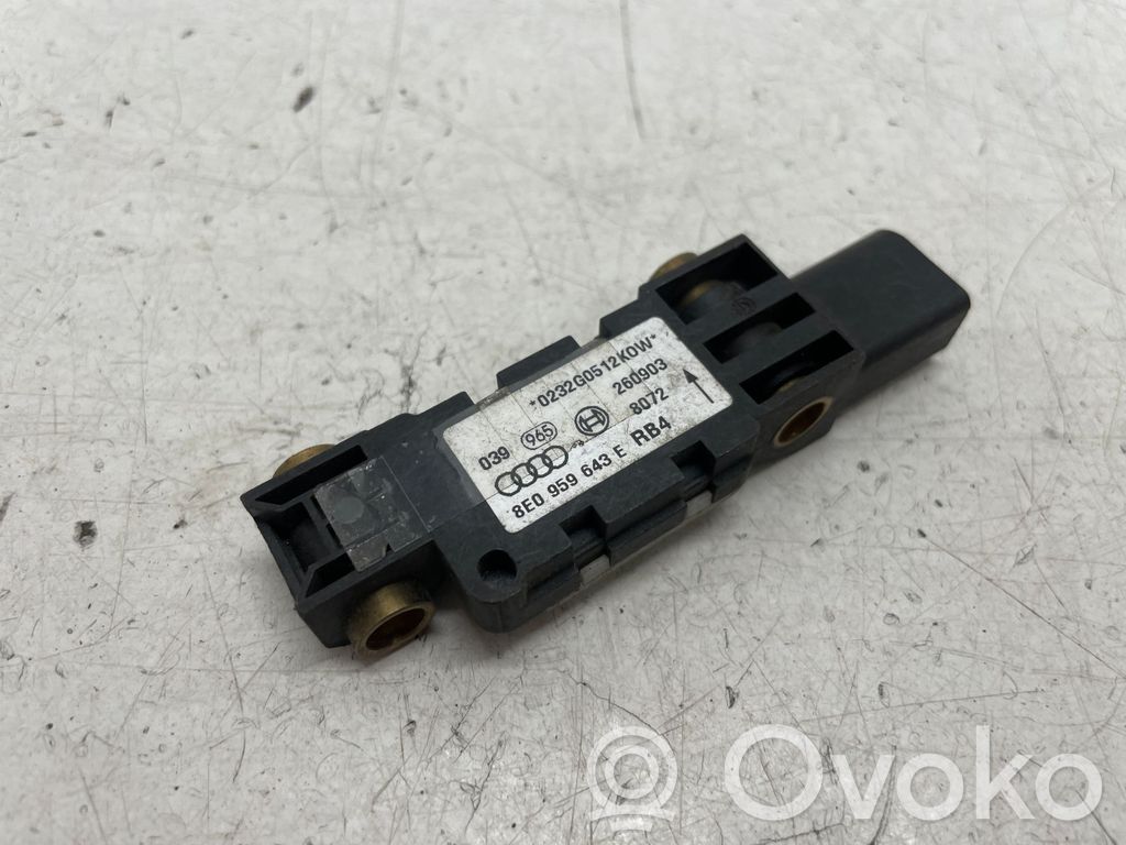 Audi A6 S6 C6 4F Airbagsensor Crashsensor Drucksensor 
