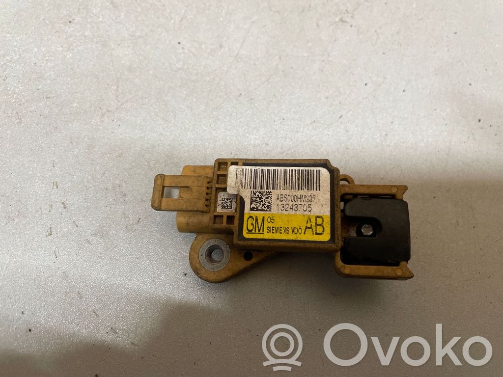 Opel Vectra C Czujnik uderzenia Airbag 