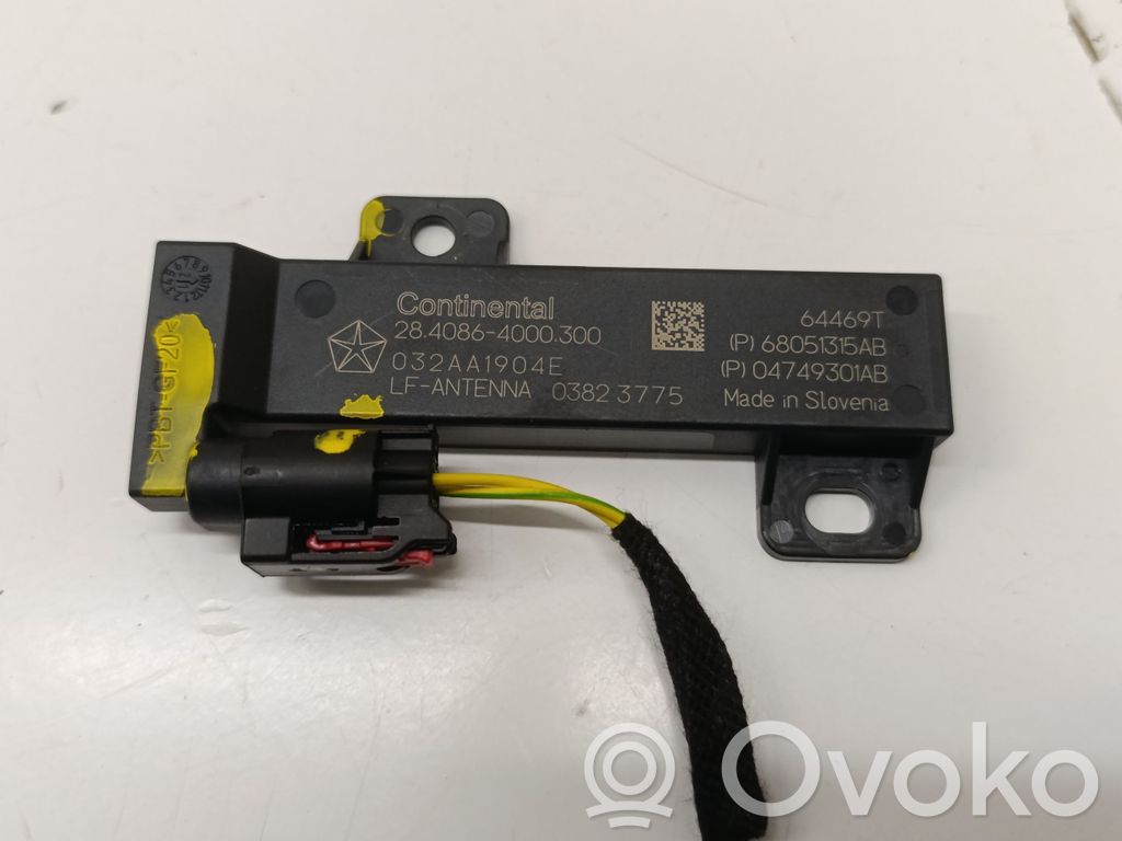 Alfa Romeo Stelvio Interjero komforto antena 