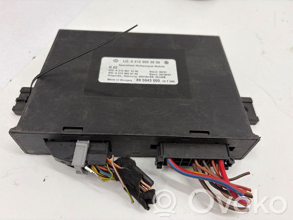 Mercedes-Benz E W212 Module confort 