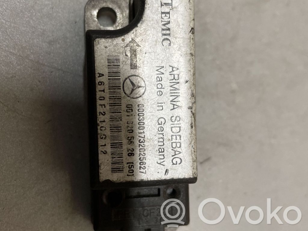 Mercedes-Benz E W210 Sensor impacto/accidente para activar Airbag 