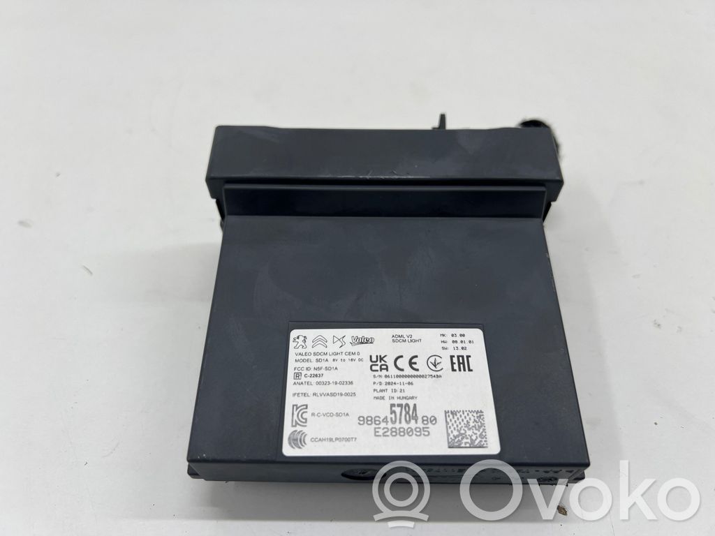 Peugeot 3008 III Lichtmodul Lichtsensor 