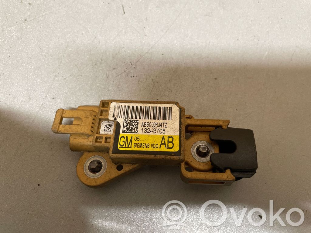 Opel Vectra C Czujnik uderzenia Airbag 