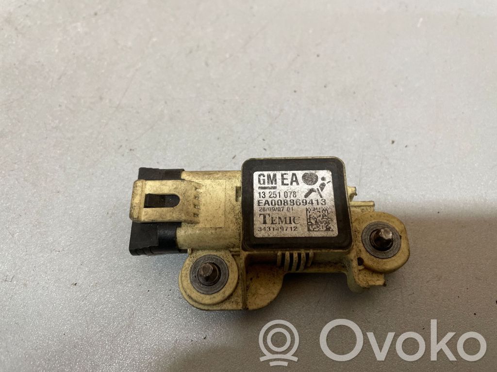 Opel Astra H Airbagsensor Crashsensor Drucksensor 