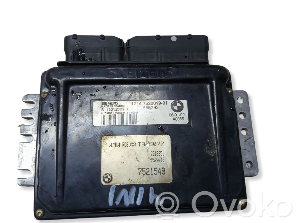 Mini One - Cooper R50 - 53 Engine control unit/module 