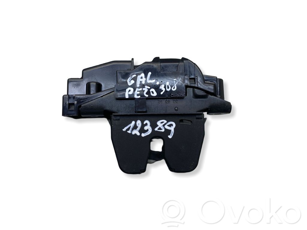 Peugeot 308 Tailgate/trunk/boot lock/catch/latch 