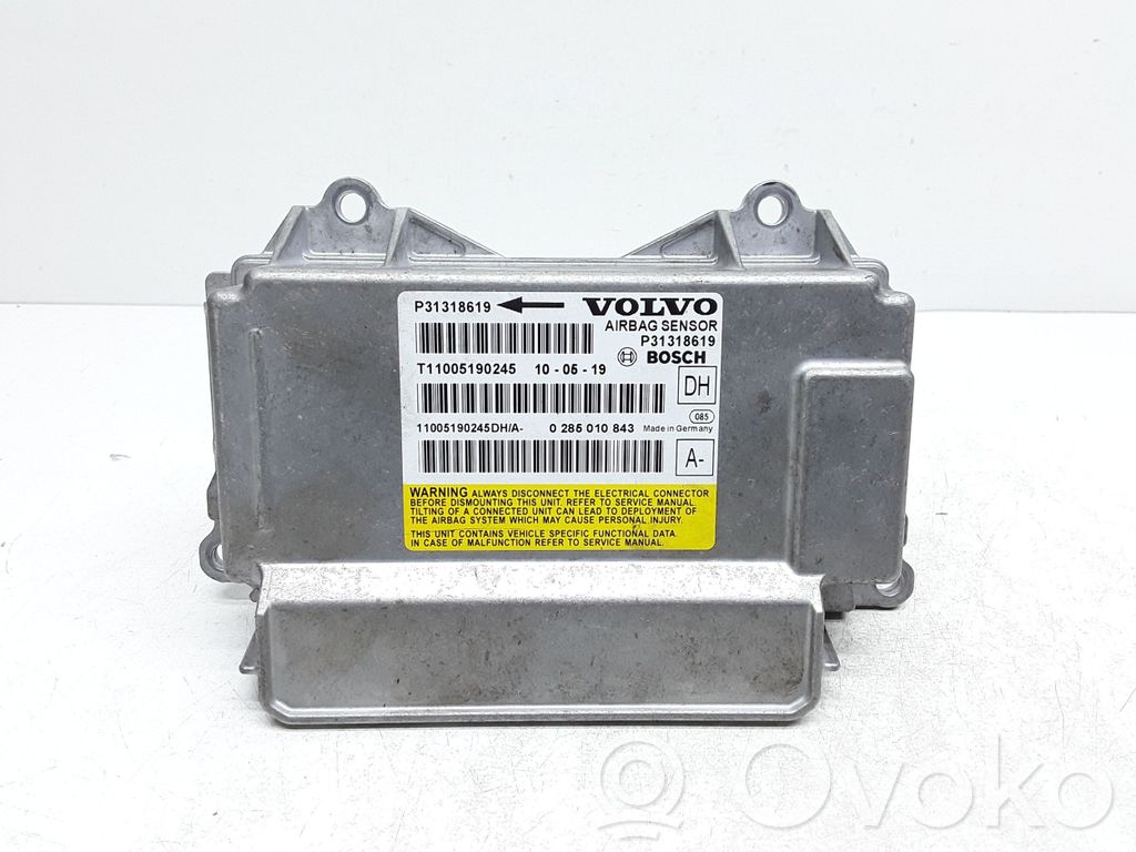 Volvo S60 Airbag control unit/module 