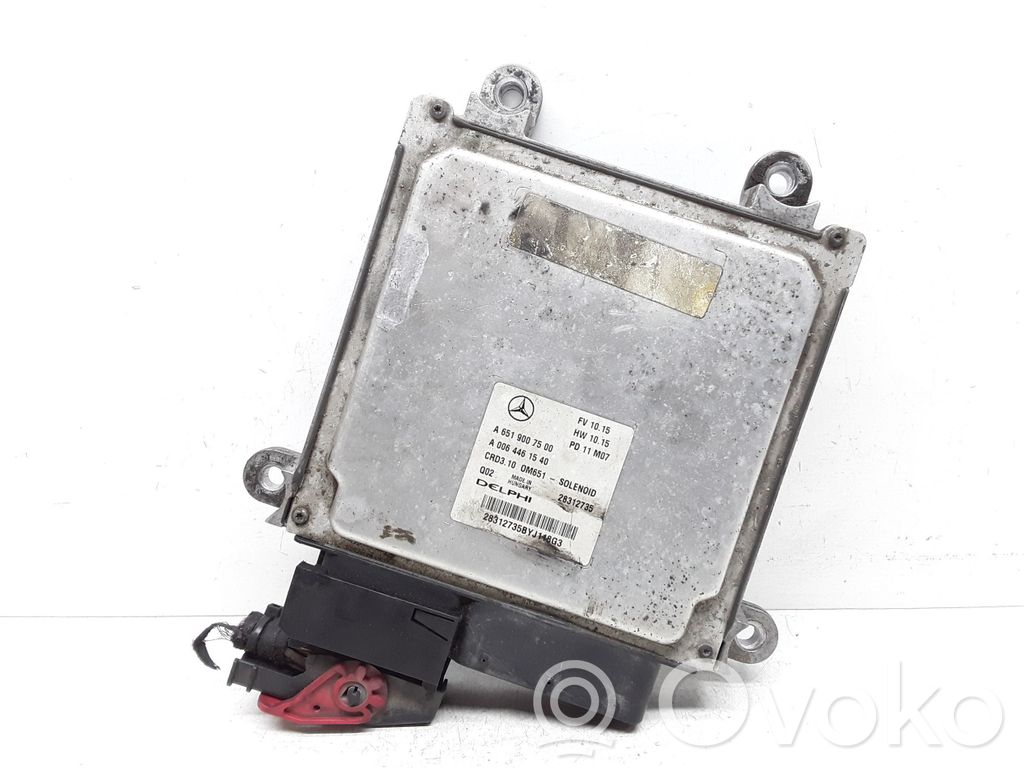 Mercedes-Benz E W212 Engine control unit/module 
