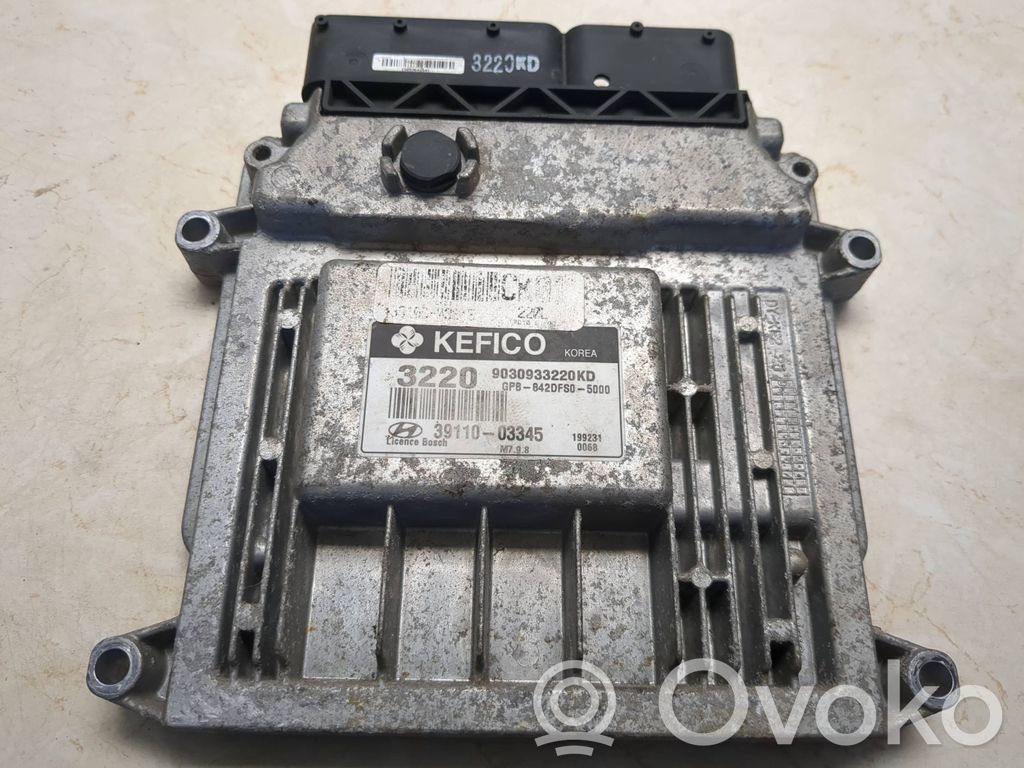 Hyundai i20 (PB PBT) Engine control unit/module 